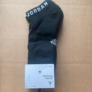 Jordan Everyday Black Athletic Socks